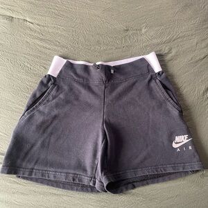 Nike Kids Black and White Air Shorts